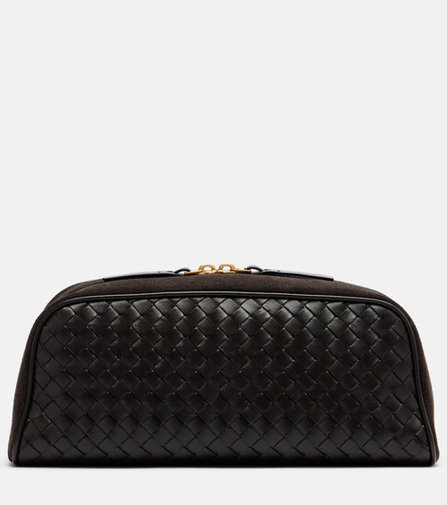 Bottega Veneta Intrecciato leather clutch