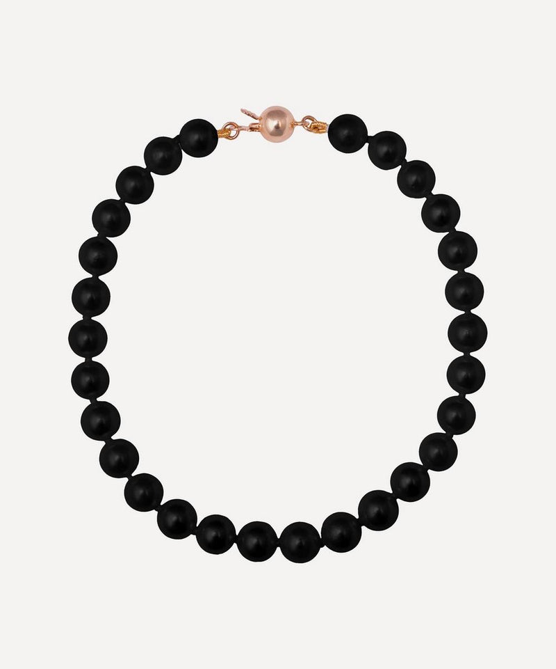 Kojis Black Freshwater Pearl Bracelet