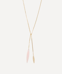 Atelier VM 18ct Gold Close To Me Rose Opal Necklace