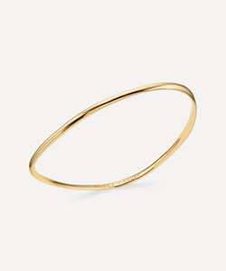 Monica Vinader Gold Plated Vermeil Silver Nura Reef Medium Bangle