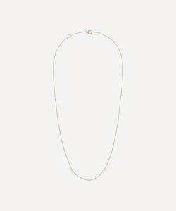 Atelier VM 18ct Gold Filo Di Luce Six Diamond Necklace