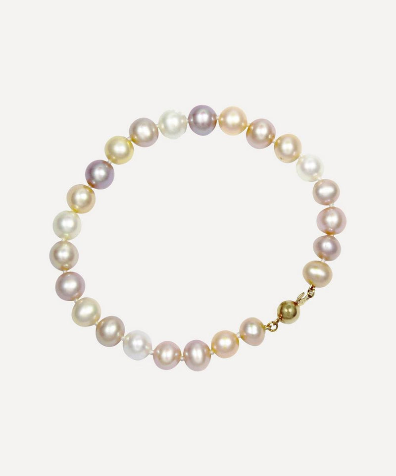 Kojis Multi-Coloured Freshwater Pearl Bracelet