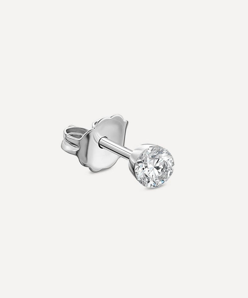 Maria Tash 2.5mm Invisible Set Diamond Stud Earring