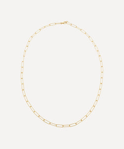 Monica Vinader 18ct Gold Plated Vermeil Silver 24' Alta Textured Chain Necklace