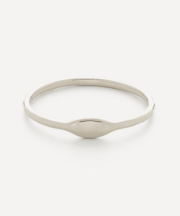 Monica Vinader Sterling Silver Siren Muse Mini Band Ring