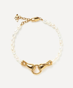 Missoma 18ct Gold-Plated Harris Reed In Good Hands Bracelet