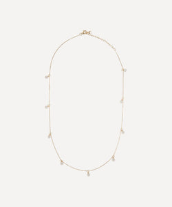 Mateo 14ct Gold Delicate Pearl Necklace