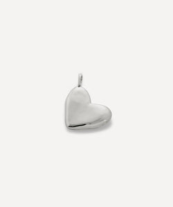 Monica Vinader Sterling Silver Heart Locket