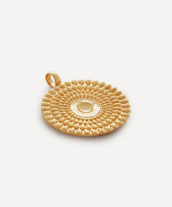 Monica Vinader 18ct Gold-Plated Vermeil Silver Juno Disc Pendant