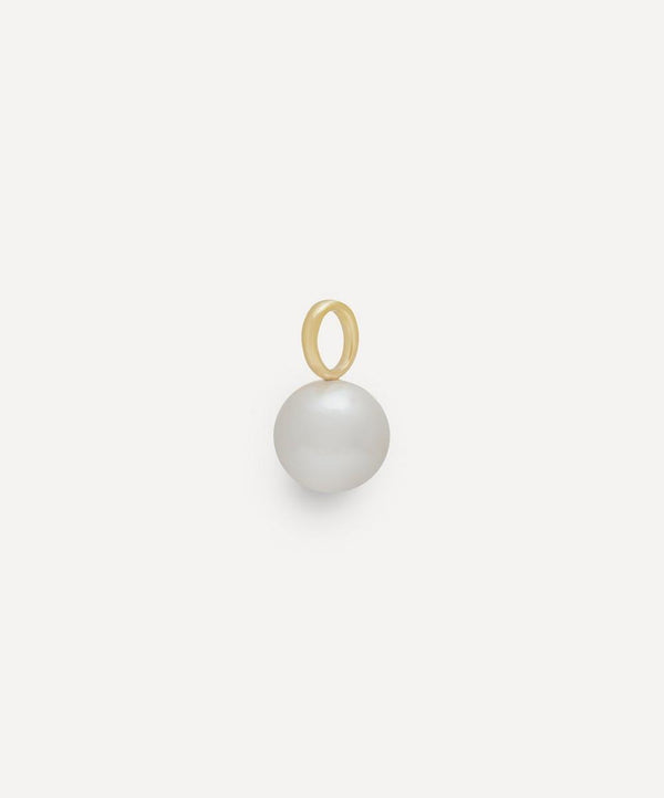 Monica Vinader 18ct Gold-Plated Vermeil Silver Nura Round Pearl Pendant