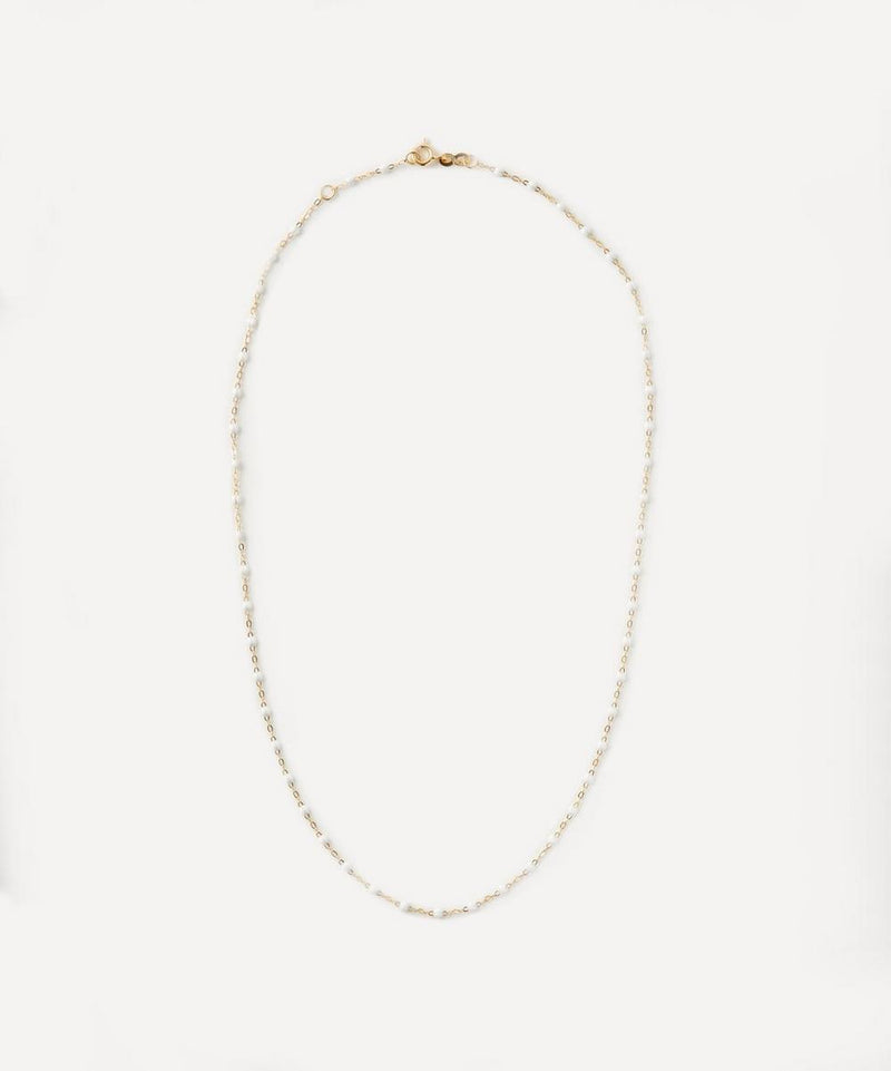 Gigi Clozeau 18ct Gold Classic Gigi Resin Bead Necklace