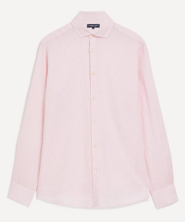 Frescobol Carioca Antonio Linen Shirt