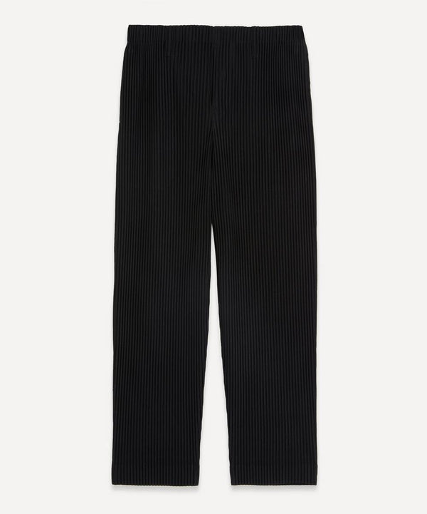 Homme Plisse Issey Miyake Pleated Straight Leg Trousers