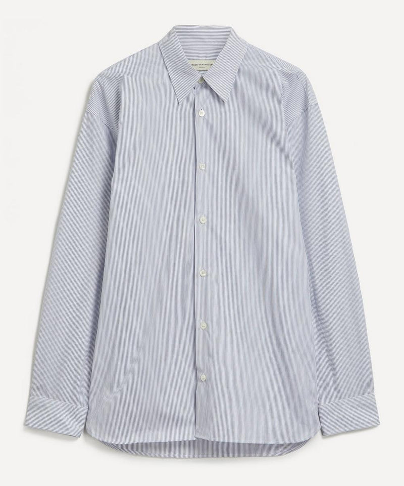 Dries Van Noten Striped Cotton Shirt