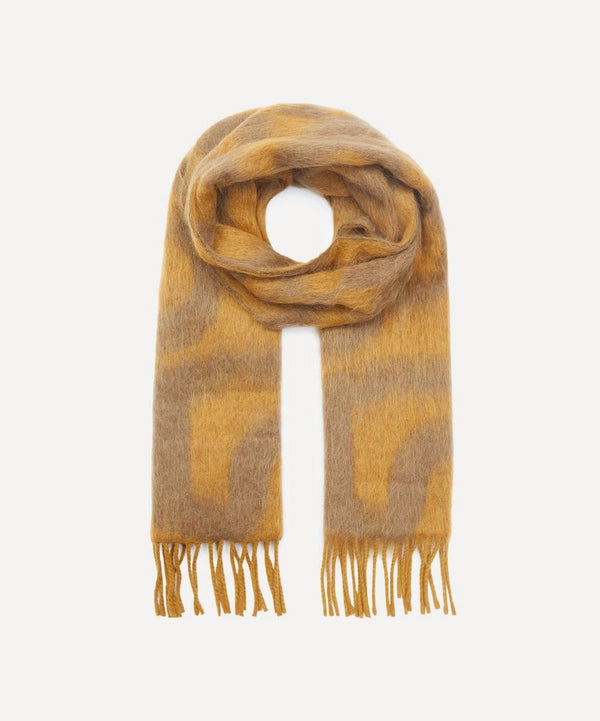 Acne Studios All Over Logo Scarf