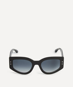 Isabel Marant Acetate Cat Eye Black Sunglasses