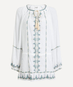 Isabel Marant etoile Parsley Cotton Voile Mini-Dress