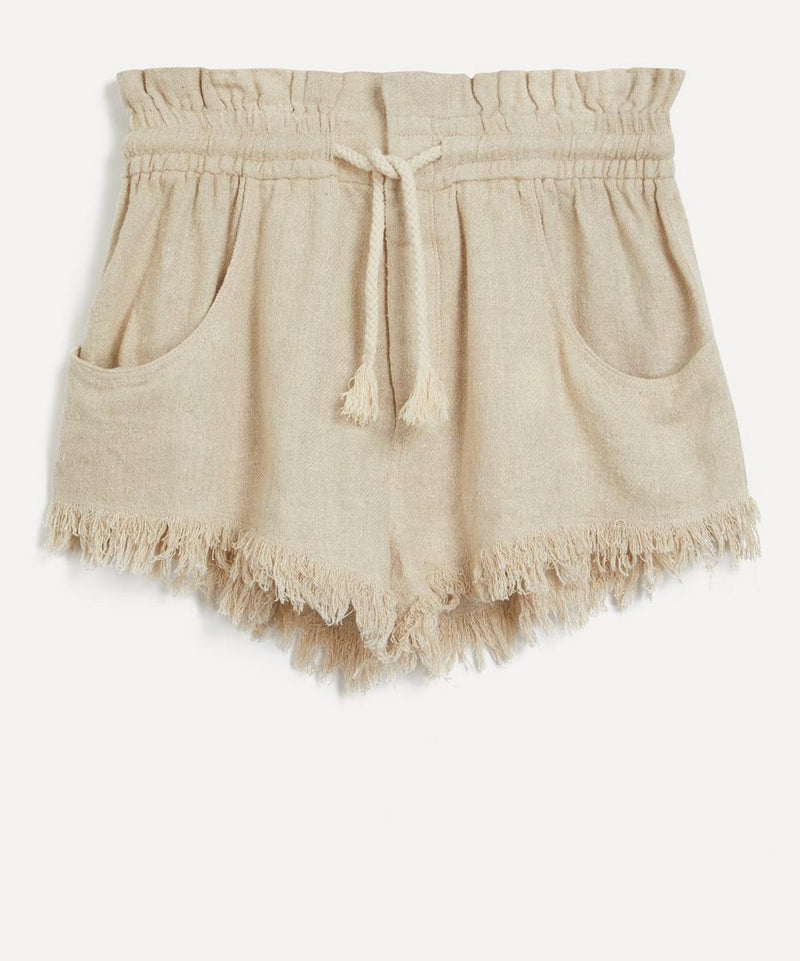 Isabel Marant etoile Talapiz Woven Silk Shorts