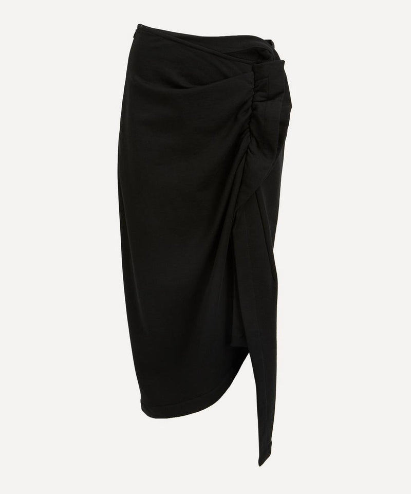 Dries Van Noten Cotton Ruffle Skirt