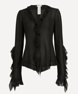 Acne Studios Ruffle Blouse