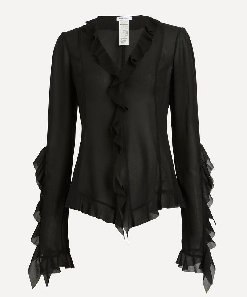 Acne Studios Ruffle Blouse