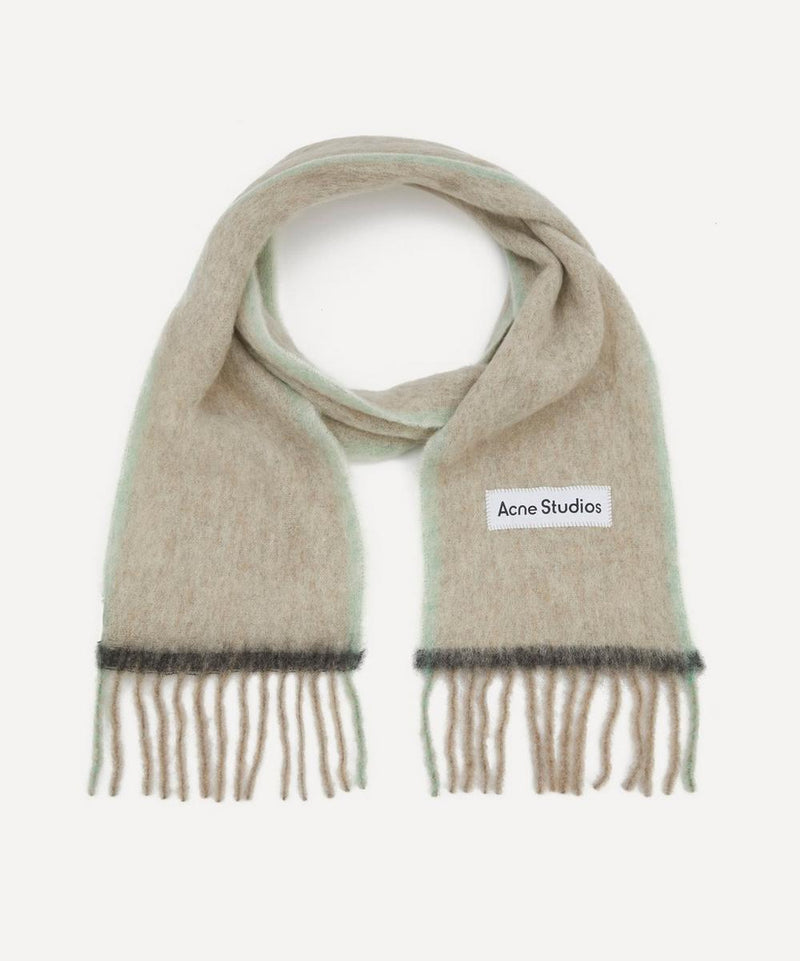 Acne Studios Narrow Wool-Mohair Scarf