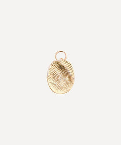 Atelier VM 9ct Gold Impronta Fingerprint Charm Gift Card