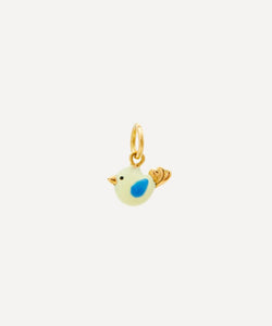 Atelier VM 18ct Gold L'Essenziale Canarino Light Blue Charm