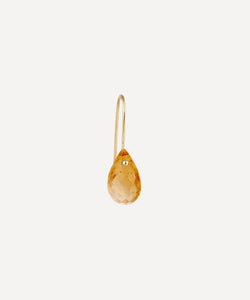 Atelier VM 18ct Gold Betty Citrine Quartz Drop Earring