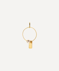 Atelier VM 18ct Gold Nausica Short Pearl Drop Earring