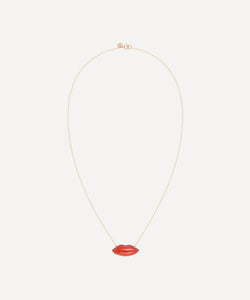 Atelier VM 18ct Gold Bocca Lolita Pendant Necklace