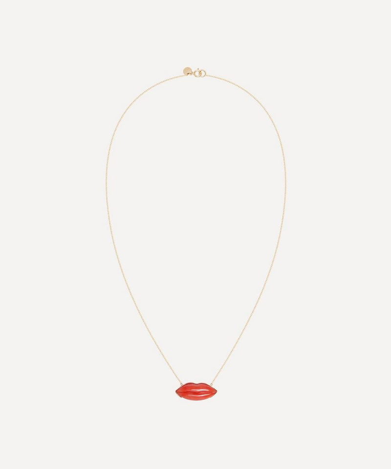 Atelier VM 18ct Gold Bocca Lolita Pendant Necklace