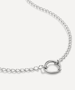 Monica Vinader Sterling Silver Capture Chain Necklace