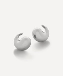 Monica Vinader Sterling Silver Nura Stud Earrings