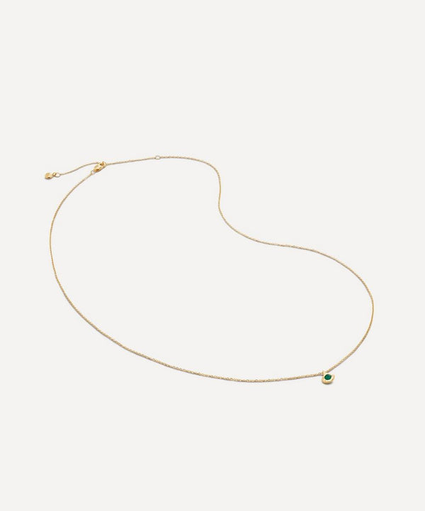 Monica Vinader 14ct Gold Siren Pendant Necklace