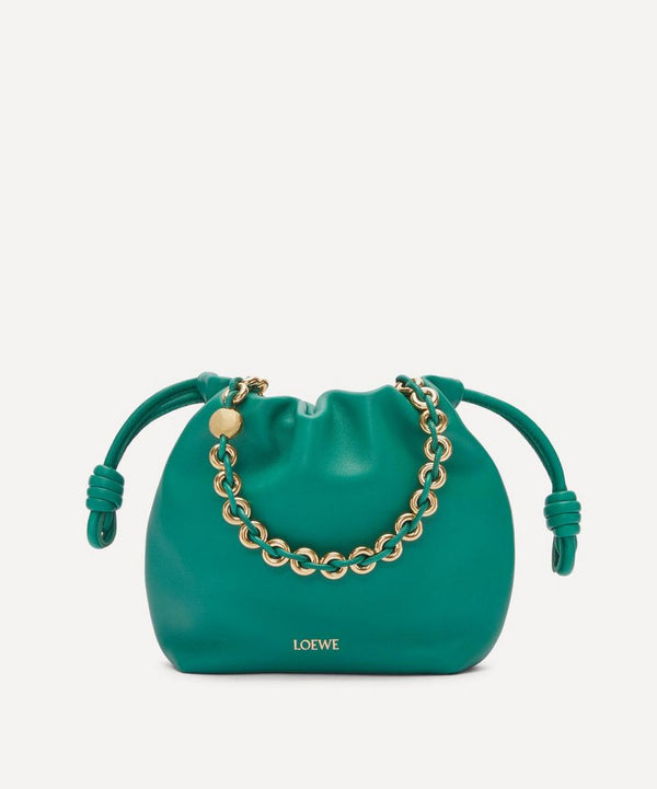 Loewe Flamenco Mini Leather Clutch Bag