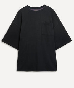 Kapital ??Jersey 2Tones Big Pocket BONE T-Shirt