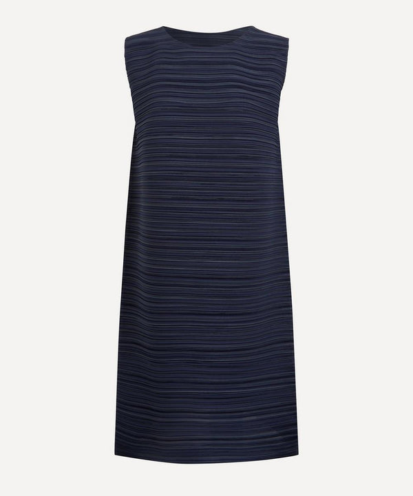 Pleats Please Issey Miyake SHEER BOUNCE Pleated Midi Dress