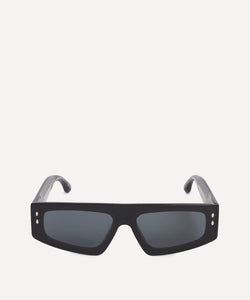 Isabel Marant Chunky Rectangle Acetate Sunglasses