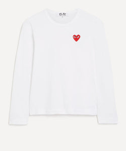 Comme des Garcons Play Long Sleeve Logo T-Shirt