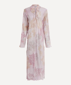 Acne Studios Chiffon Printed Dress