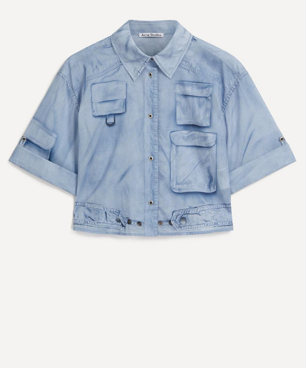 Acne Studios Printed Button-Up Shirt