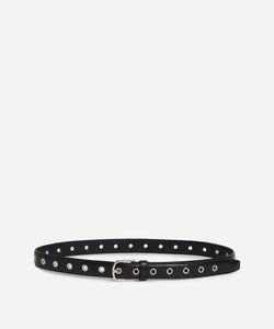 Toteme Eyelet Leather Belt