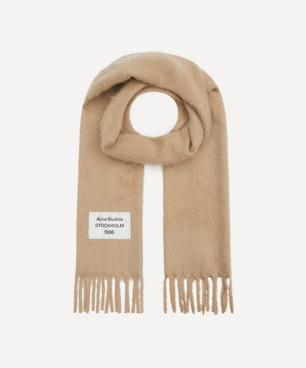 Acne Studios Fringe Alpaca Scarf