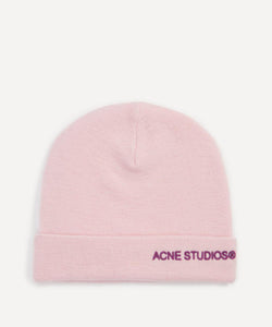 Acne Studios Logo Beanie