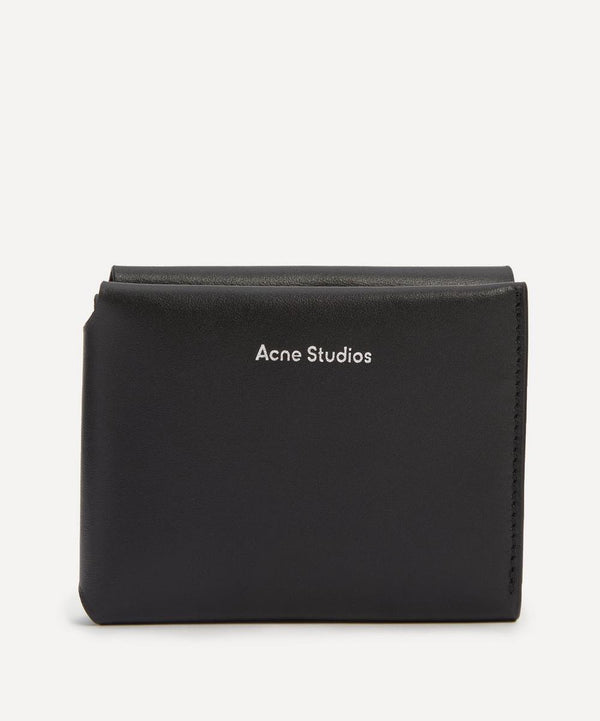 Acne Studios Trifold Leather Wallet