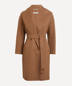 S Max Mara Messi Double-Faced Short Wool Coat