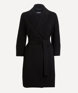 S Max Mara Arona Double-Faced Short Wool Coat