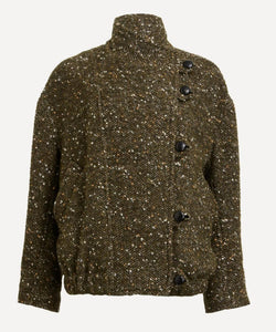 Isabel Marant etoile Hanis Mottled Wool-Blend Jacket