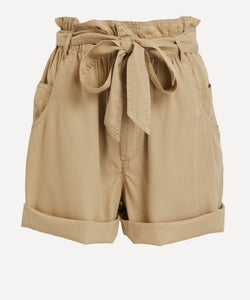 Isabel Marant Pierne Light Khaki Shorts